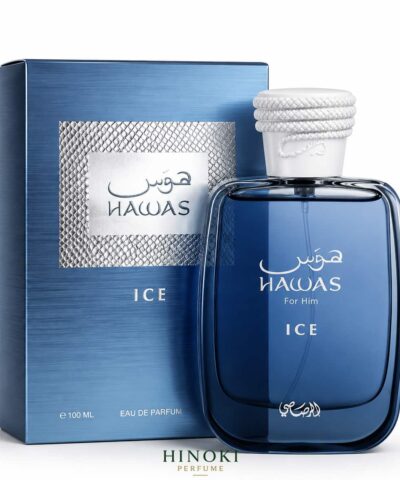ادکلن هوس آیس رصاصی Hawas Ice Rasasi حجم 100 میلی لیتر